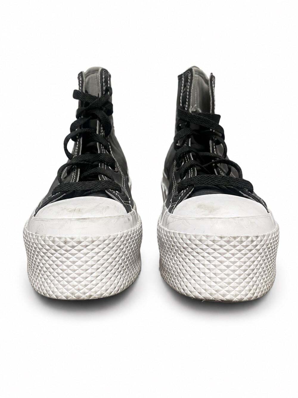 Converse Chuck Taylor All Star Lift 2X Platform High Top Black/White 572608C - Picture 2 of 6
